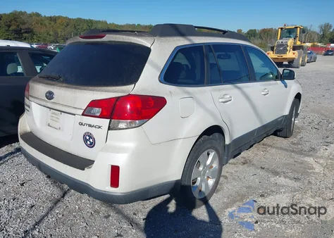 2011 Subaru Outback 2.5I Premium из США, поврежденный, VIN 4S4BRCCCXB3404023
